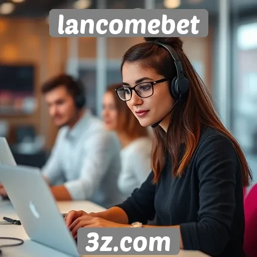 Atendimento ao cliente no site lancomebet
